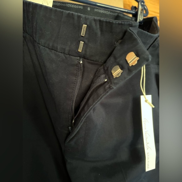 Gloria Vanderbilt Charlene Khaki Pants - Navy Blue - Size 18 Regular NWT - Picture 11 of 12